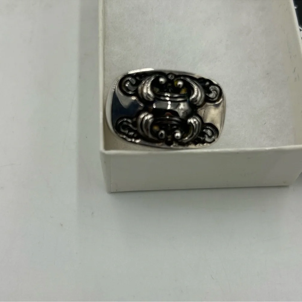 Chrome hearts, 950 sterling silver ring size 7. Unisex.
